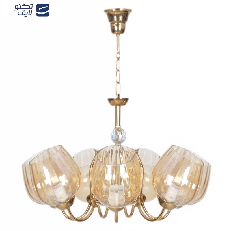  لوستر هفت شعله چشمه نور کد AB807/7