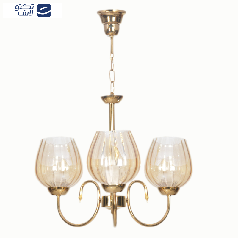  لوستر سه شعله چشمه نور کد AB817/3