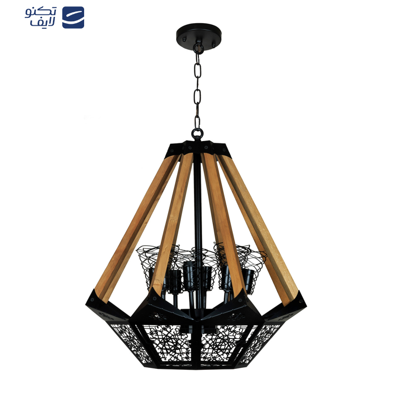 لوستر هشت شعله چشمه نور کد 2230/8BK