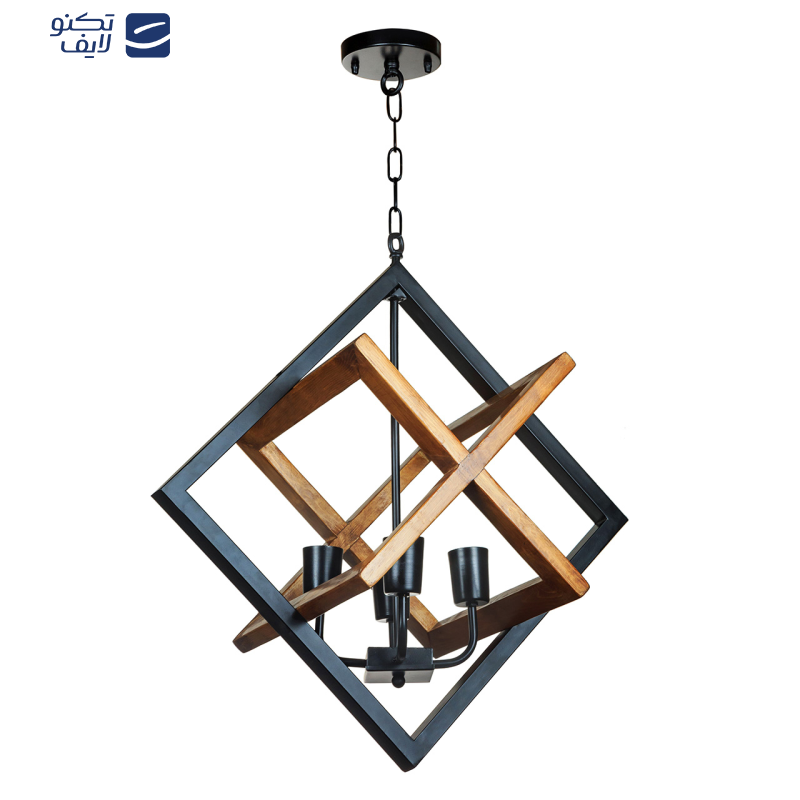 لوستر آویز 4 شعله چشمه نور کد 2238/4