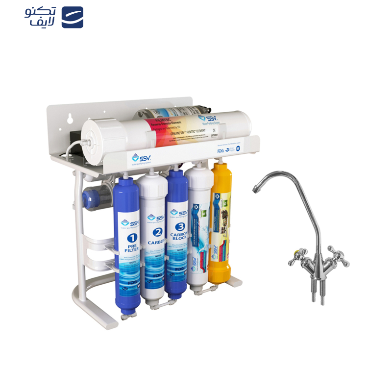 دستگاه تصفیه کننده آب اس اس وی مدل PureLine 2W X800 دستگاه تصفیه کننده آب اس اس وی مدل PureLine 2W X800