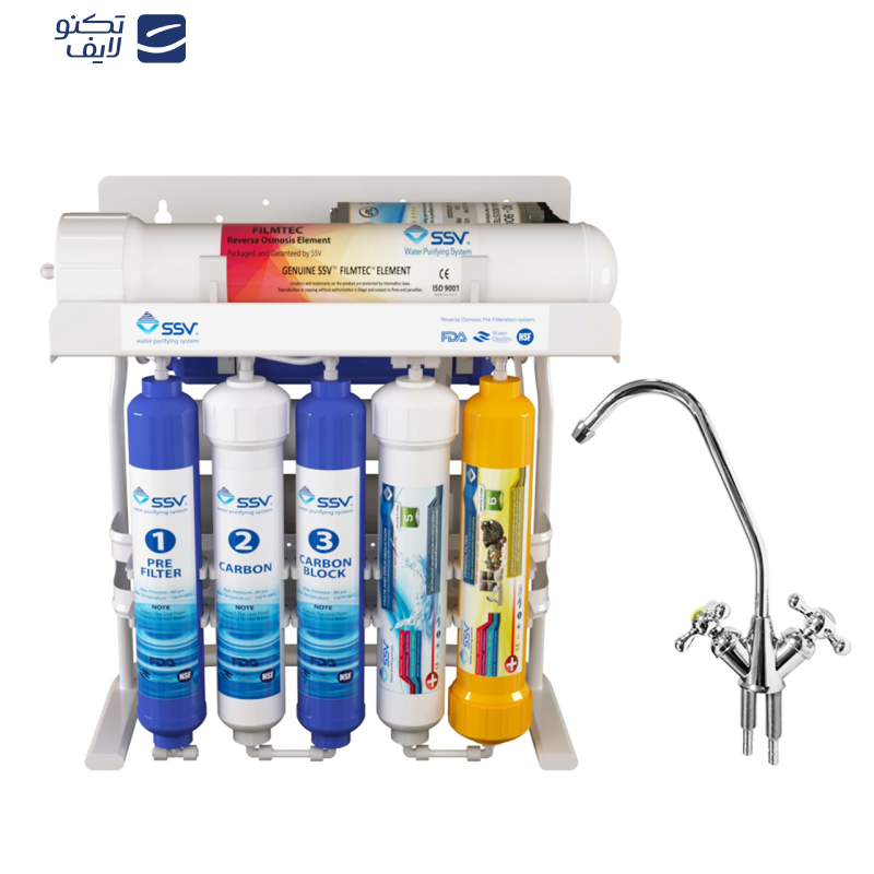 دستگاه تصفیه آب اس اس وی مدل PureLine 2W X1000