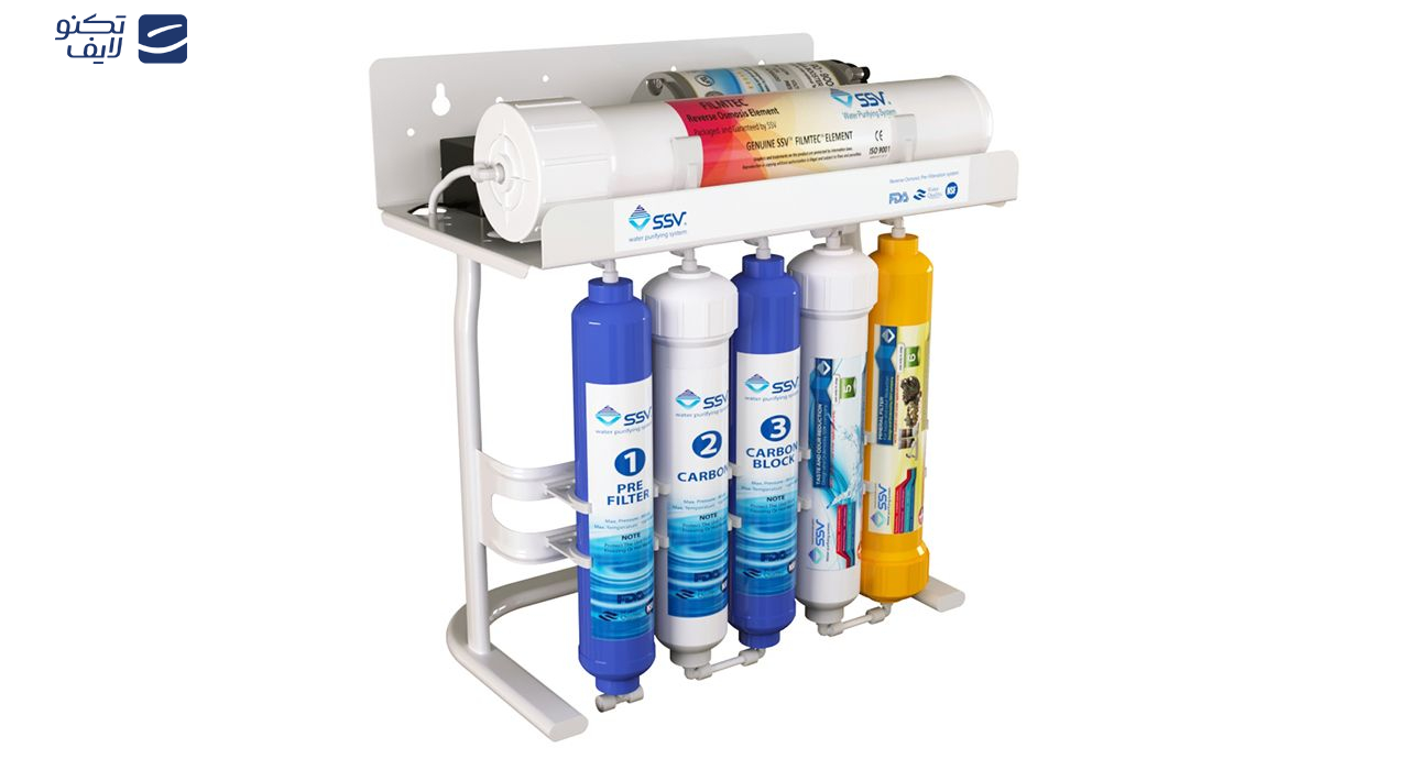 دستگاه تصفیه کننده آب اس اس وی مدل PureLine X600 دستگاه تصفیه کننده آب اس اس وی مدل PureLine X600