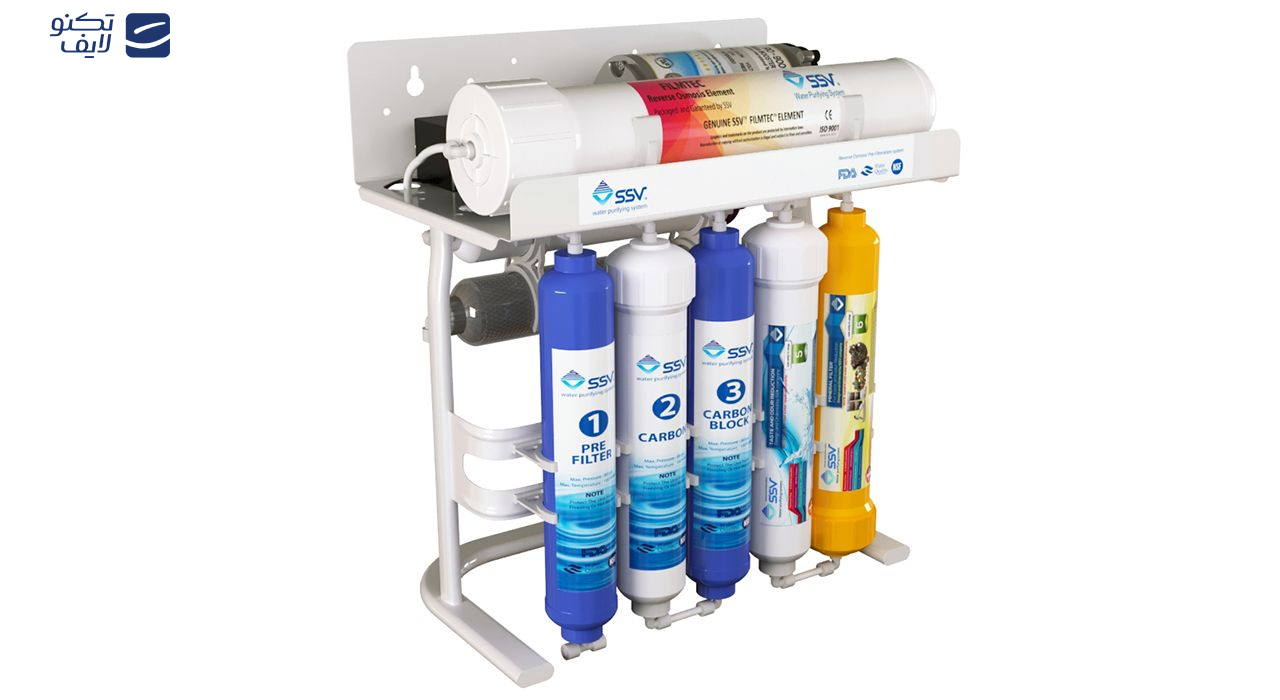 دستگاه تصفیه کننده آب خانگی اس اس وی مدل PureLine X830 دستگاه تصفیه کننده آب خانگی اس اس وی مدل PureLine X830