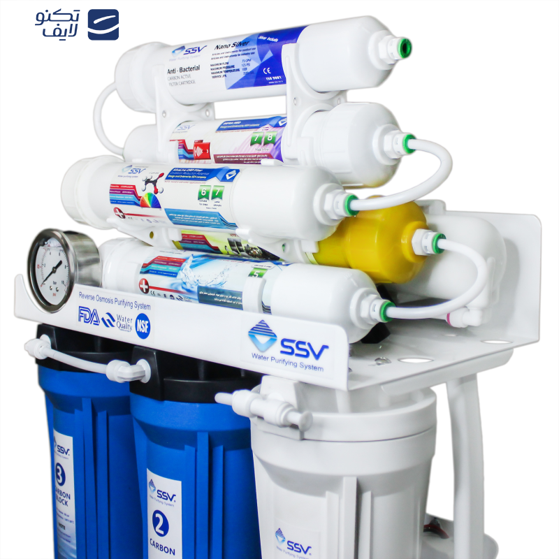 دستگاه تصفیه کننده آب اس اس وی مدل  MaxBlue 2wx900 به همراه شیر تصفیه آب دستگاه تصفیه کننده آب اس اس وی مدل  MaxBlue 2wx900 به همراه شیر تصفیه آب