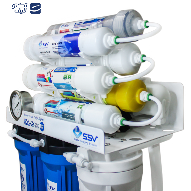 دستگاه تصفیه کننده آب اس اس وی مدل MaxBlue 2wx1000 به همراه شیر تصفیه آب