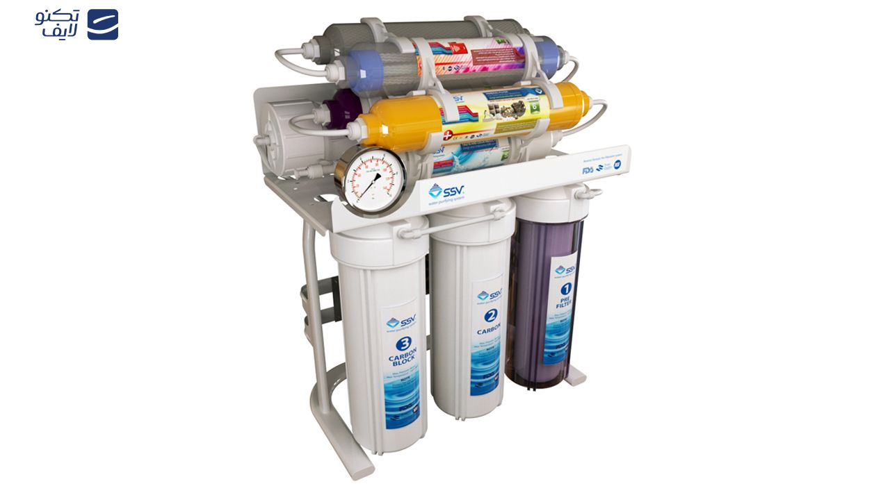 تصفیه آب خانگی اس اس وی مدل SuperTec X1000 تصفیه آب خانگی اس اس وی مدل SuperTec X1000