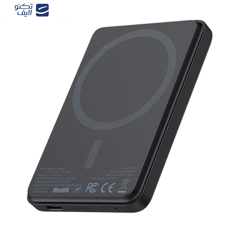 پاوربانک مک دودو مدل MC-395 ظرفیت 5000 میلی آمپر ساعت پاوربانک مک دودو مدل MC-395 ظرفیت 5000 میلی آمپر ساعت