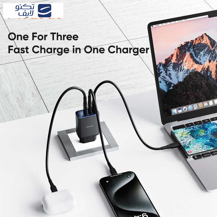 شارژر دیواری 30 وات مک دودو مدل CH-218 شارژر دیواری 30 وات مک دودو مدل CH-218