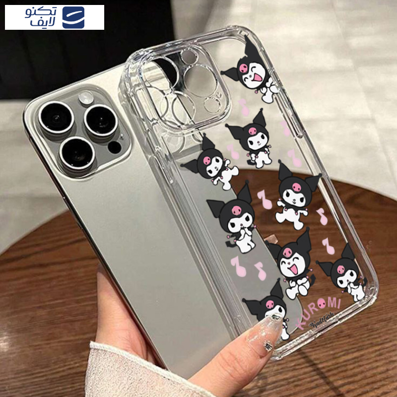 کاور طرح Kuromi مناسب برای گوشی موبایل اپل IPhone 15 Pro  کاور طرح Kuromi مناسب برای گوشی موبایل اپل IPhone 15 Pro