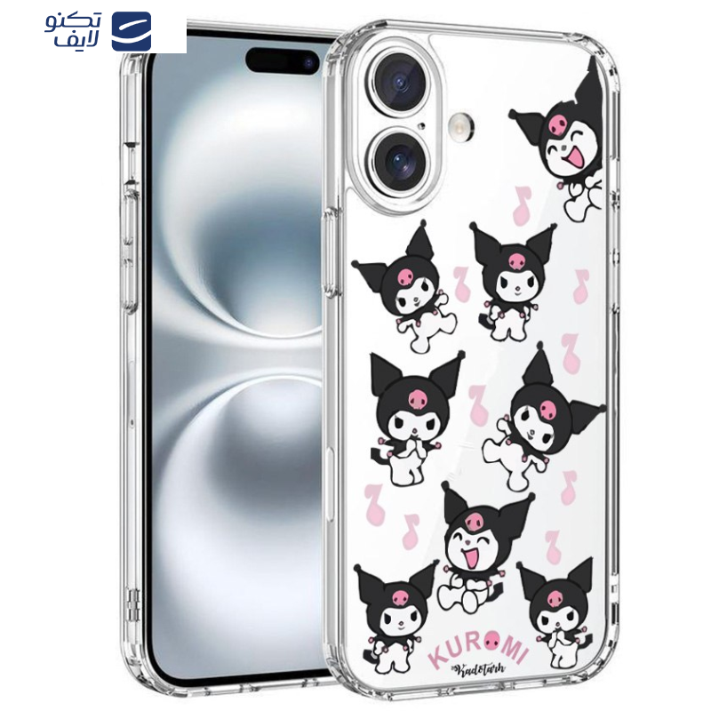 کاور طرح Kuromi مناسب برای گوشی موبایل اپل iPhone 16 کاور طرح Kuromi مناسب برای گوشی موبایل اپل iPhone 16