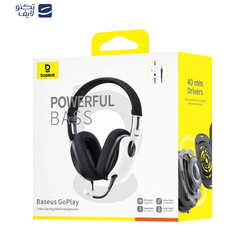 هدست بلوتوثی بیسوس مدل ZZ GOPLAY COMFROTABLE 1 EXTERNAL MAX