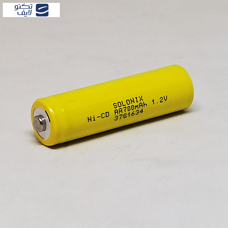 باتری شارژی قلمی سولونیکس مدل صنعتی Ni-Cd مجموعه 2 عددی  باتری شارژی قلمی سولونیکس مدل صنعتی Ni-Cd مجموعه 2 عددی