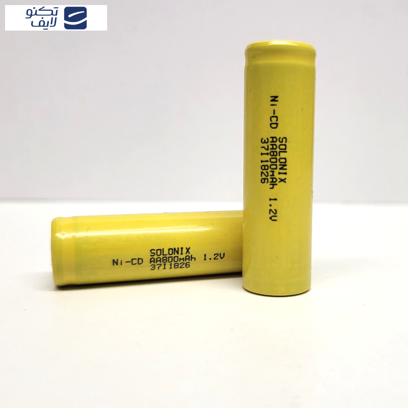 باتری قلمی قابل شارژ سولونیکس مدل Ni-Cd مجموعه 4عددی باتری قلمی قابل شارژ سولونیکس مدل Ni-Cd مجموعه 4عددی