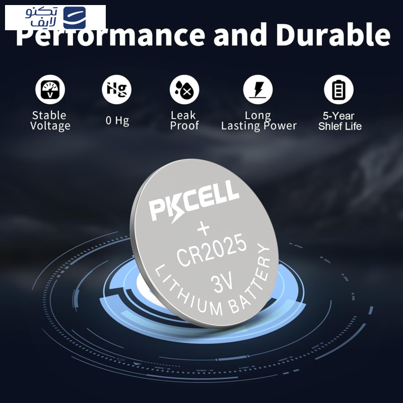 باتری سکه ای پیکی سل مدل CR2025 3V Lithium Manganese بسته 2 عددی باتری سکه ای پیکی سل مدل CR2025 3V Lithium Manganese بسته 2 عددی