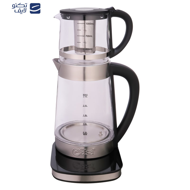 چای ساز روی هم سوپر کاسا مدل CA-310 چای ساز روی هم سوپر کاسا مدل CA-310