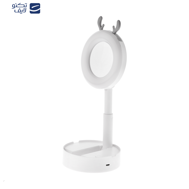 آینه آرایشی رینگلایتدار مدل S-01 آینه آرایشی رینگلایتدار مدل S-01