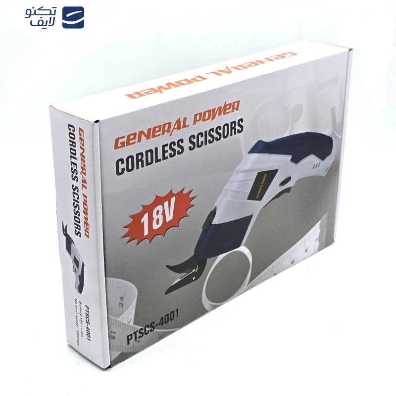 قیچی برقی جنرال پارس مدل PTSCS-4001 قیچی برقی جنرال پارس مدل PTSCS-4001
