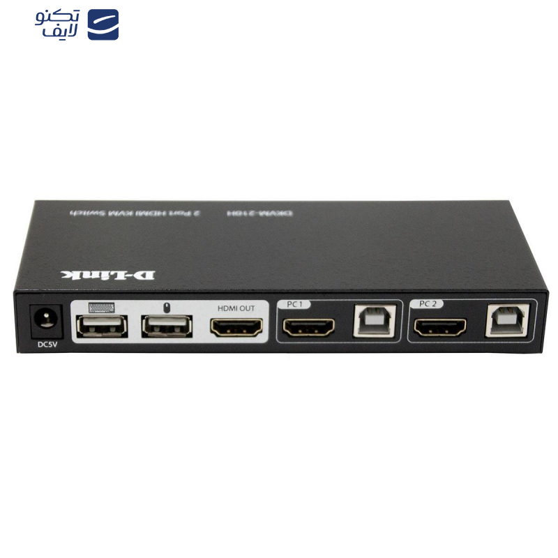 سوییچ 2 پورت KVM دی لینک مدل DKVM-210H سوییچ 2 پورت KVM دی لینک مدل DKVM-210H