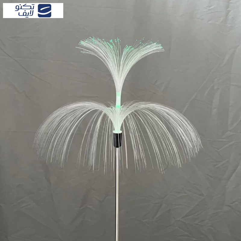 چراغ پارکی خورشیدی سولونیکس مدل قاصدک دو طبقه مجموعه 6 عددی