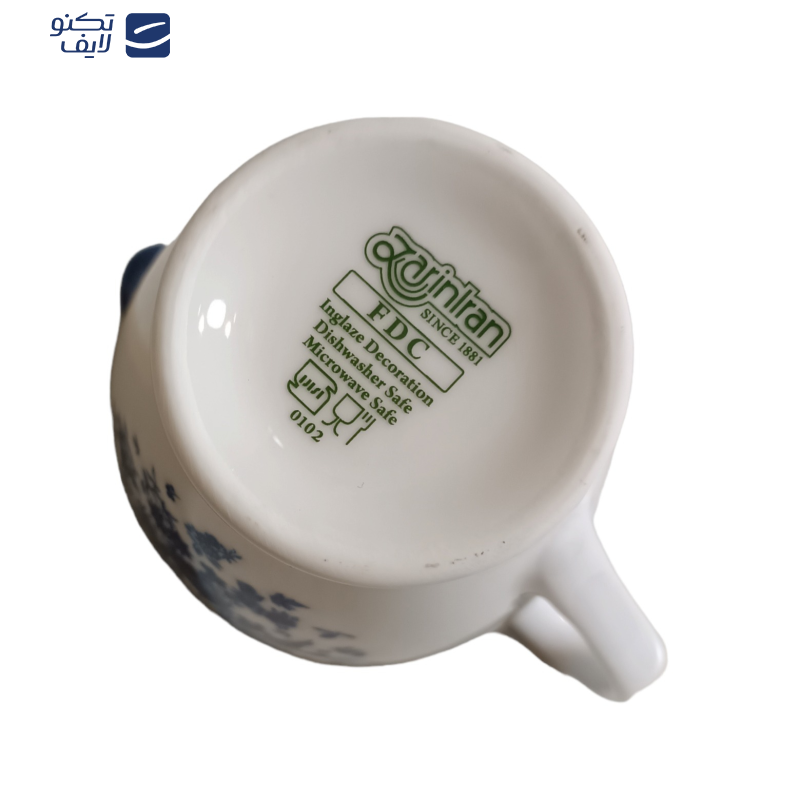 شکرپاش چینی زرین ایران مدل فلورانس درجه عالی کد 0056