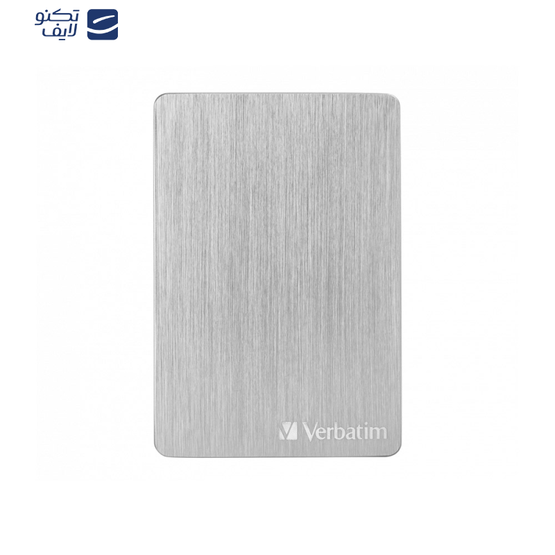 هارد اکسترنال ورباتیم مدل Store n Go ALU Slim ظرفیت دو ترابایت دارای رابط USB Type-A 3.2