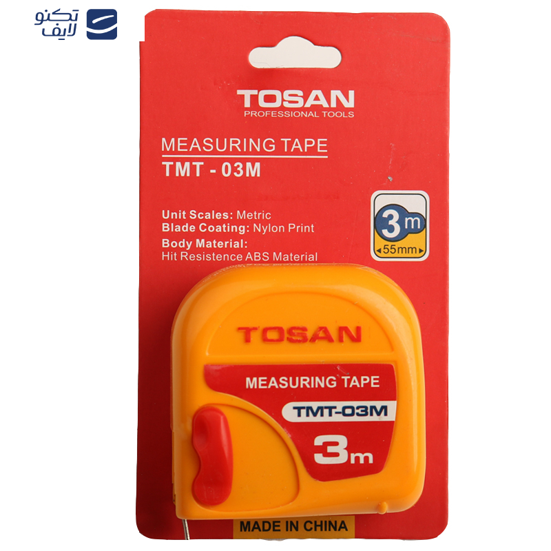 متر 3 متری توسن مدل TMT-03M متر 3 متری توسن مدل TMT-03M