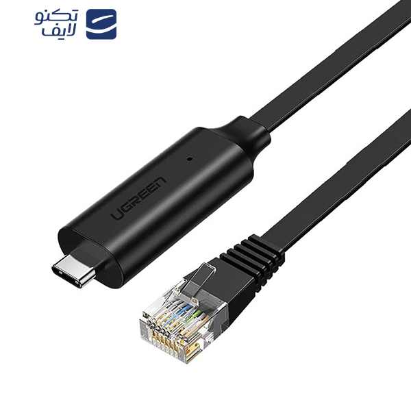 کابل تبدیل USB-C به LAN یوگرین مدل 80186-CM204 به طول 1.5 متر کابل تبدیل USB-C به LAN یوگرین مدل 80186-CM204 به طول 1.5 متر