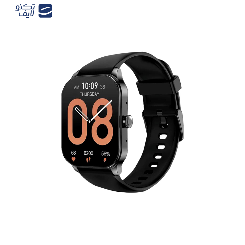 ساعت هوشمند امیزفیت مدل Pop 3S دارای قابلیت های کنترل موسیقی (Music Player)، قابلیت مکالمه از طریق بلوتوث بند سیلیکون ساعت هوشمند امیزفیت مدل Pop 3S دارای قابلیت های کنترل موسیقی (Music Player)، قابلیت مکالمه از طریق بلوتوث بند سیلیکون