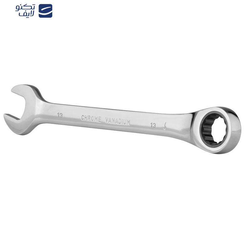 آچار یکسر تخت یک سر جغجغه رونیکس مدل RH-2163 سایز ۱۳ آچار یکسر تخت یک سر جغجغه رونیکس مدل RH-2163 سایز ۱۳