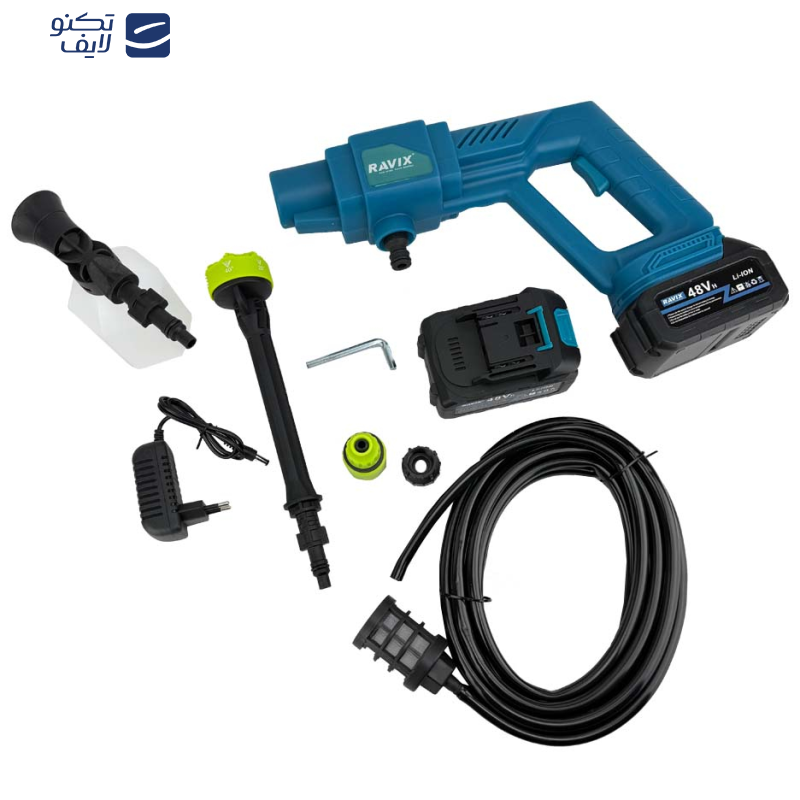 کارواش شارژی 50بار 48ولت راویکس مدل RX-48V کارواش شارژی 50بار 48ولت راویکس مدل RX-48V