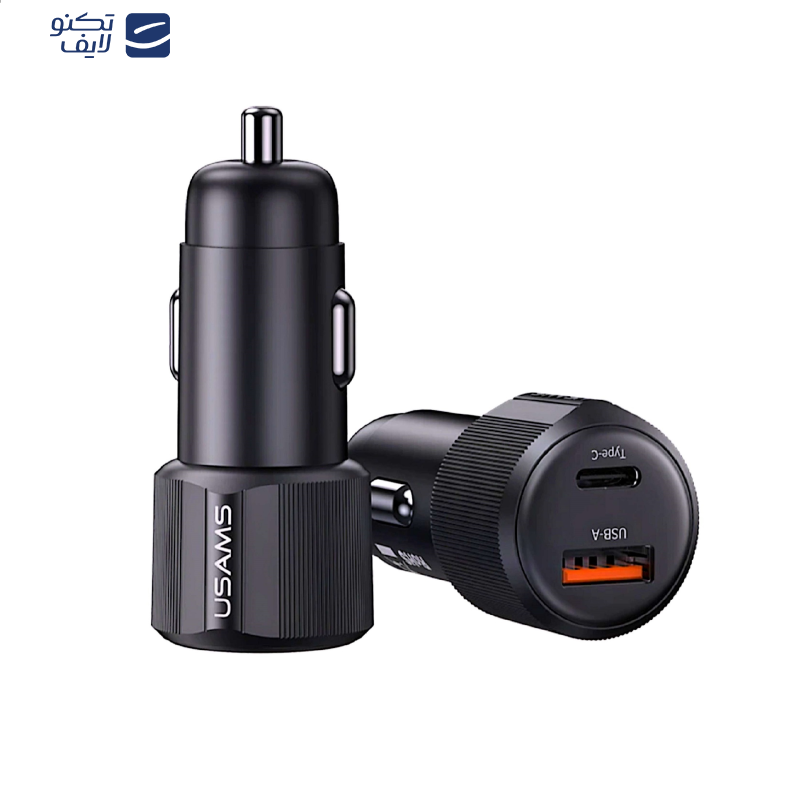 شارژر فندکی 60 وات دو پورت یوسمز مدل CC283 شارژر فندکی 60 وات دو پورت یوسمز مدل CC283