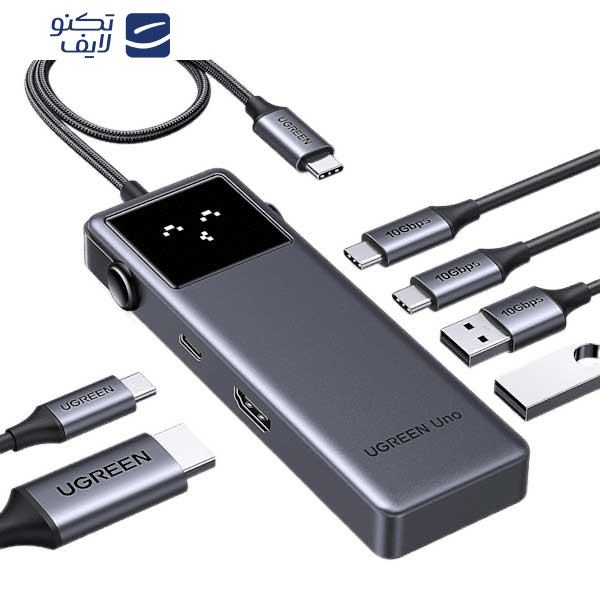 هاب 6 پورت USB-C یوگرین مدل 35998