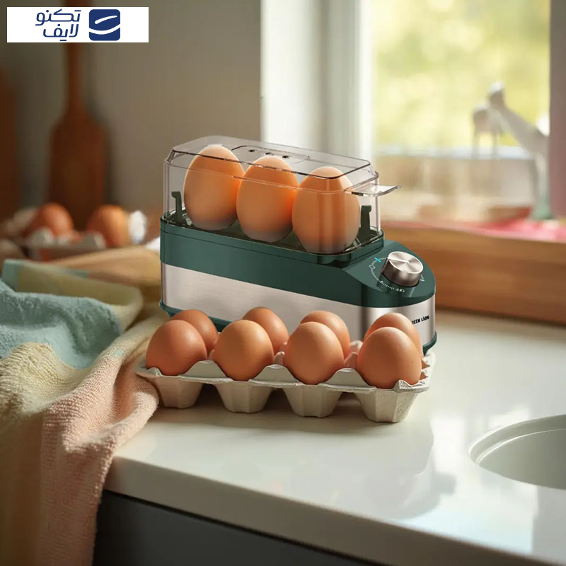 تخممرغ پز 3 عددی گرین لاین مدل GNTRIOEGGGN تخممرغ پز 3 عددی گرین لاین مدل GNTRIOEGGGN