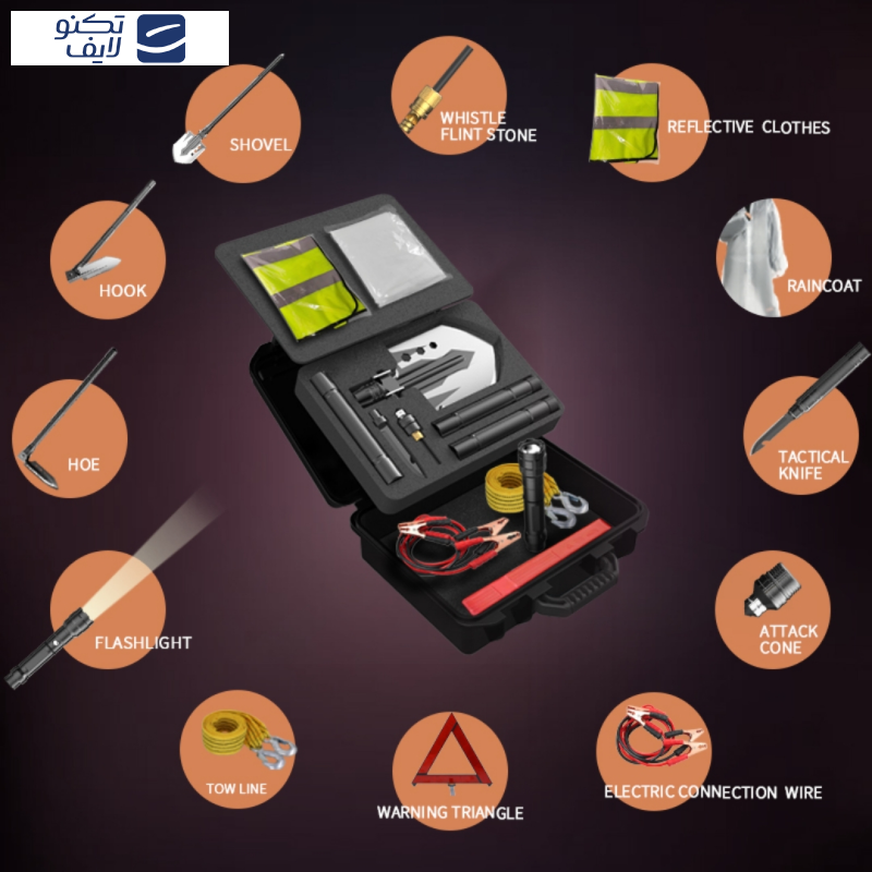 ابزار کمپینگ مدل TD14-C مجوعه 14 عددی ابزار کمپینگ مدل TD14-C مجوعه 14 عددی
