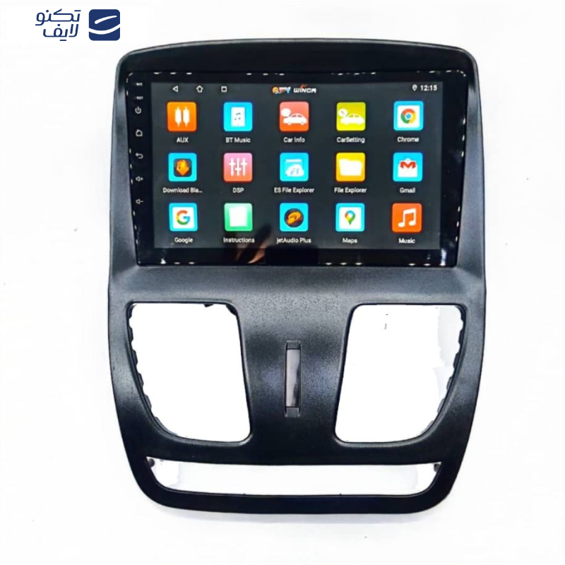 مانیتور خودروی وینکا مدل اسمارت اندروید مناسب برای کوییک