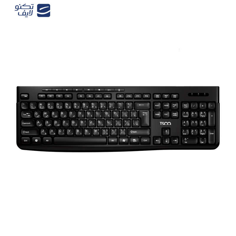 کیبورد بی سیم تسکو مدل TK 7007W کیبورد بی سیم تسکو مدل TK 7007W