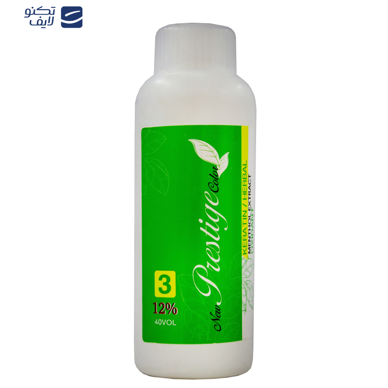 کرم اکسیدان نیو پرستیژ کالر مدل بدون آمونیاک دوازده درصدی حجم 150 میلی لیتر کرم اکسیدان نیو پرستیژ کالر مدل بدون آمونیاک دوازده درصدی حجم 150 میلی لیتر