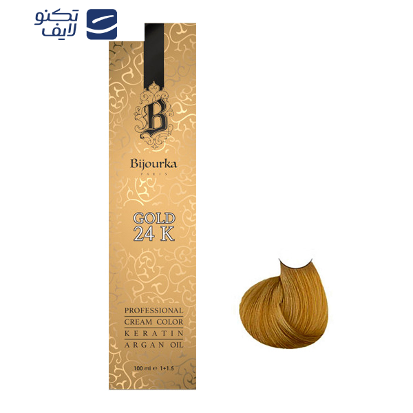 رنگ مو بیجورکا شماره 8/5 حجم 100 میلی لیتر رنگ بلوند طلایی