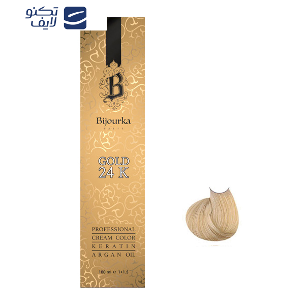 رنگ مو بیجورکا شماره 8/73 حجم 100 میلی لیتر رنگ قهوه ای بیسکوئیتی