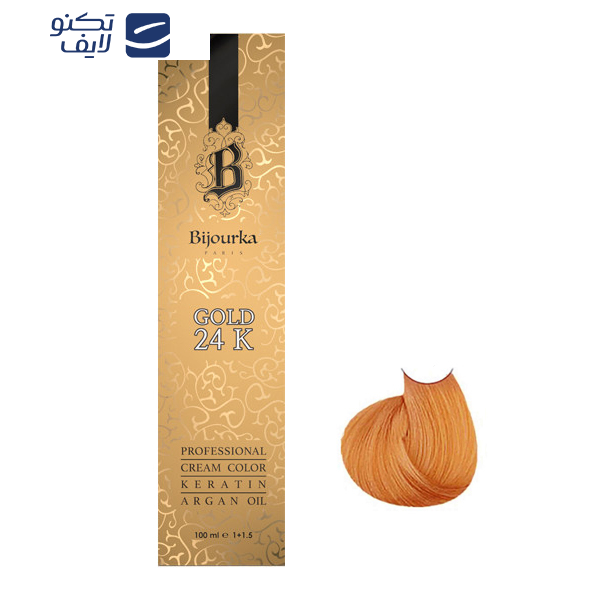 رنگ مو بیجورکا شماره BI2 حجم 100 میلی لیتر رنگ غروب آفتاب