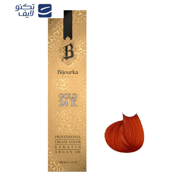 رنگ مو بیجورکا شماره BI3 حجم 100 میلی لیتر رنگ مسی