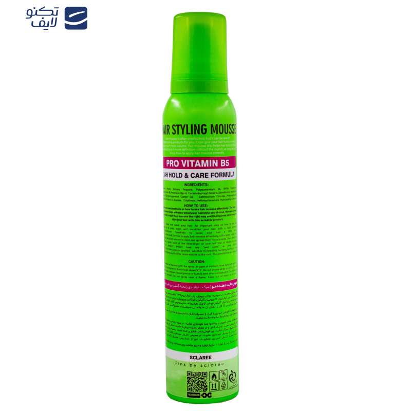 موس مو اسکلاره مدل Extra Strong حجم 200 میلی لیتر