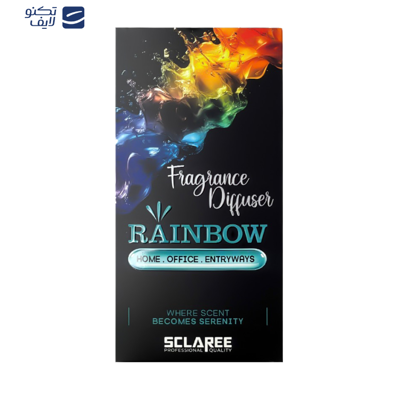 خوشبو کننده هوا اسکلاره مدل Rainbow با رایحه گل حجم 100 میلی لیتر خوشبو کننده هوا اسکلاره مدل Rainbow با رایحه گل حجم 100 میلی لیتر