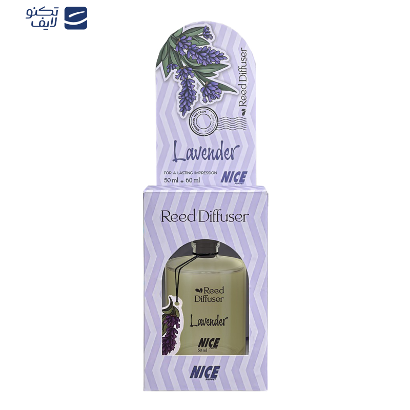 خوشبوکننده هوا نایس پاپت مدل Lavender رایحه تند حجم 50 میلی لیتر خوشبوکننده هوا نایس پاپت مدل Lavender رایحه تند حجم 50 میلی لیتر