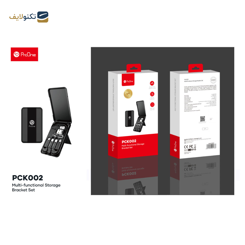 کابل تبدیل USB-C به USB-C / لایتنینگ / USB / microUSB پرووان مدل PCK002 طول 0.28 متر کابل تبدیل USB-C به USB-C / لایتنینگ / USB / microUSB پرووان مدل PCK002 طول 0.28 متر