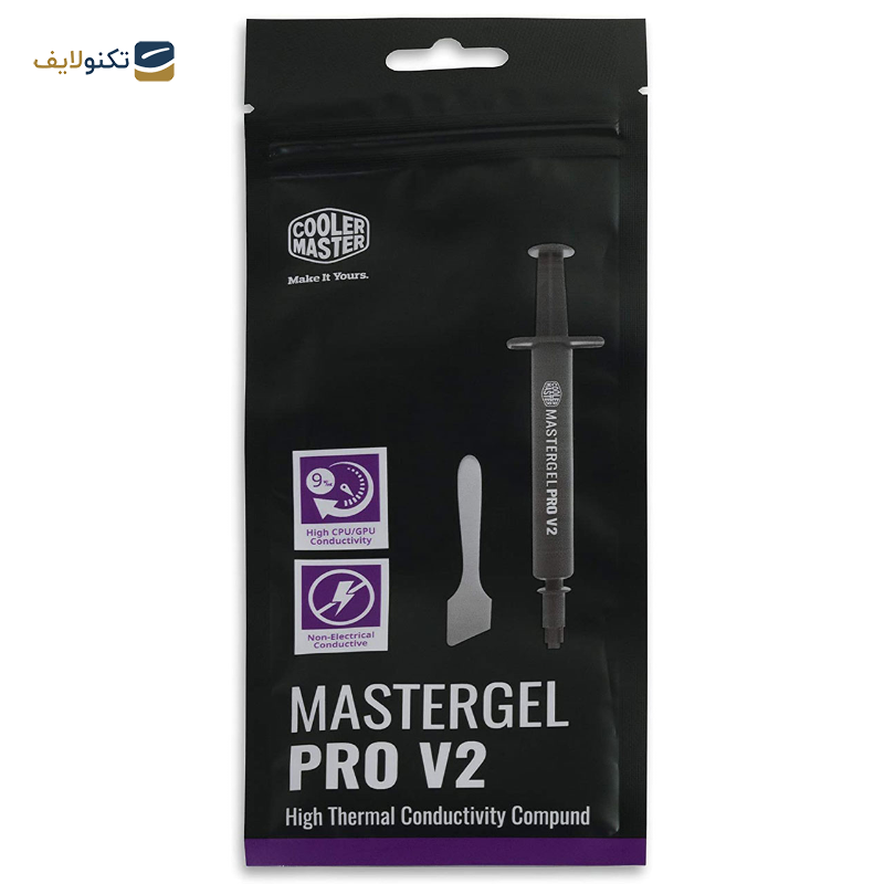 خمیر سیلیکون کولر مستر مدل MasterGel Pro V2 خمیر سیلیکون کولر مستر مدل MasterGel Pro V2