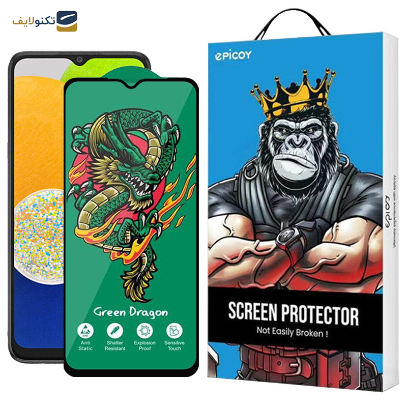 محافظ صفحه نمایش اپیکوی مدل Green Dragon ExplosionProof مناسب برای گوشی موبایل سامسونگ Galaxy A03 4G/A03s 4G/A03 Core  4G/A02 4G/A02s 4G محافظ صفحه نمایش اپیکوی مدل Green Dragon ExplosionProof مناسب برای گوشی موبایل سامسونگ Galaxy A03 4G/A03s 4G/A03 Core  4G/A02 4G/A02s 4G