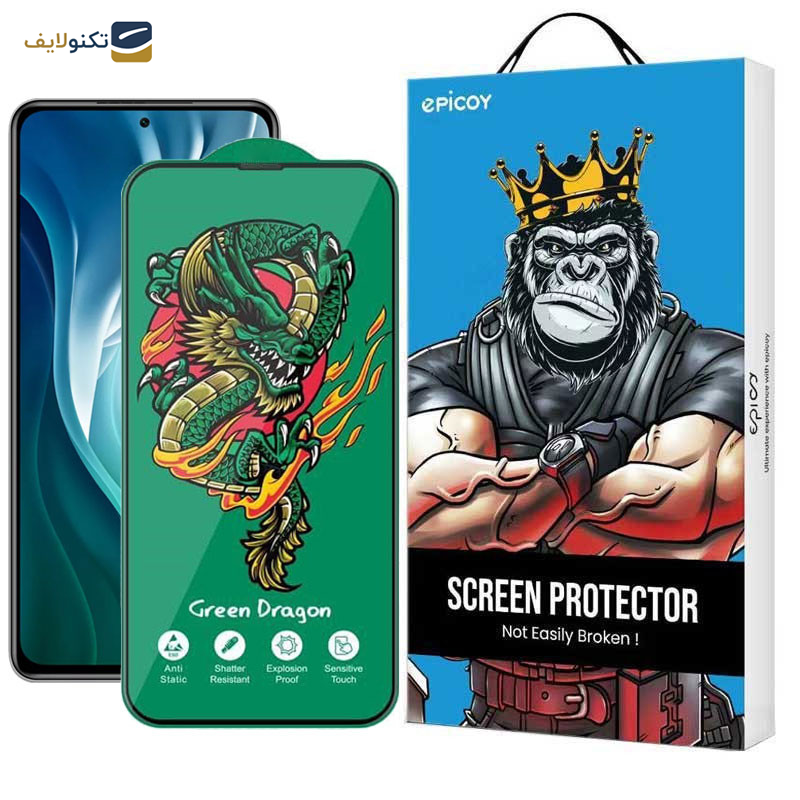 محافظ صفحه نمایش اپیکوی مدل Dragon ExplosionProof مناسب برای گوشی موبایل شیائومی Mi 11i/ Mi 10i/ Mi 11X/ Mi 11X Pro/ Xiaomi 11i/ Xiaomi 11i HyperCharge 5G محافظ صفحه نمایش اپیکوی مدل Dragon ExplosionProof مناسب برای گوشی موبایل شیائومی Mi 11i/ Mi 10i/ Mi 11X/ Mi 11X Pro/ Xiaomi 11i/ Xiaomi 11i HyperCharge 5G