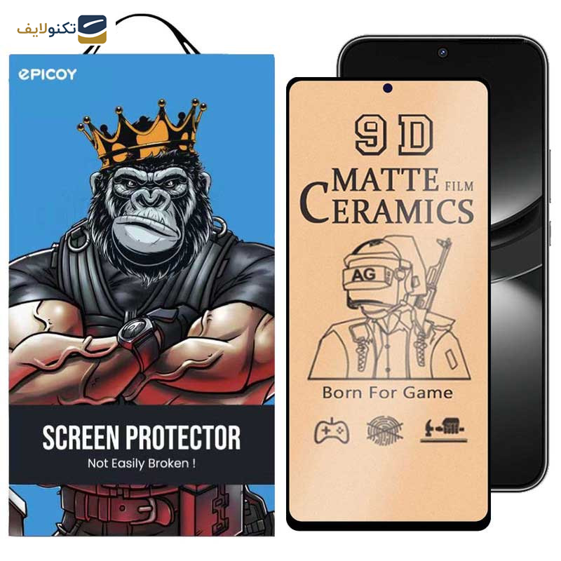 محافظ صفحه نمایش سرامیکی مات اپیکوی مدل BodyGuard مناسب برای گوشی موبایل هوآوی Nova 12 / Nova 12 Lite / Nova 11 SE / Nova 10 SE  محافظ صفحه نمایش سرامیکی مات اپیکوی مدل BodyGuard مناسب برای گوشی موبایل هوآوی Nova 12 / Nova 12 Lite / Nova 11 SE / Nova 10 SE